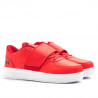 Sneakers GENERATION + rosse con luci led