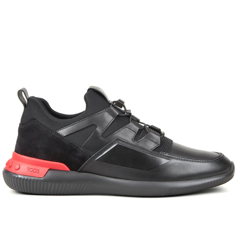 Sneakers uomo Tod's No Code 03 nere e rosse