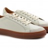 Sneaker Pantofola d'Oro Top Spin Low in pelle bianca