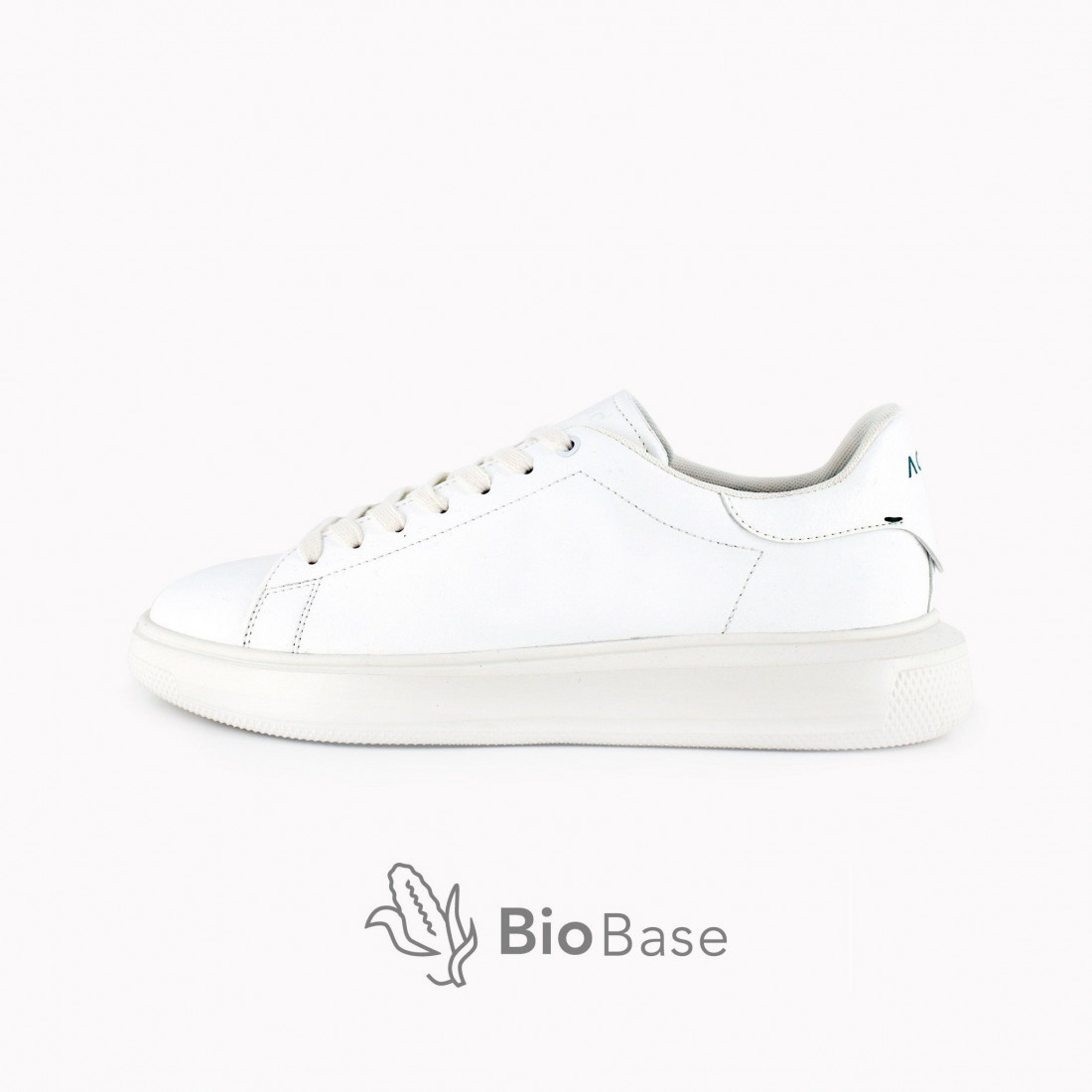Sneaker vegana ACBC BioMilan bianca in materiali riciclati