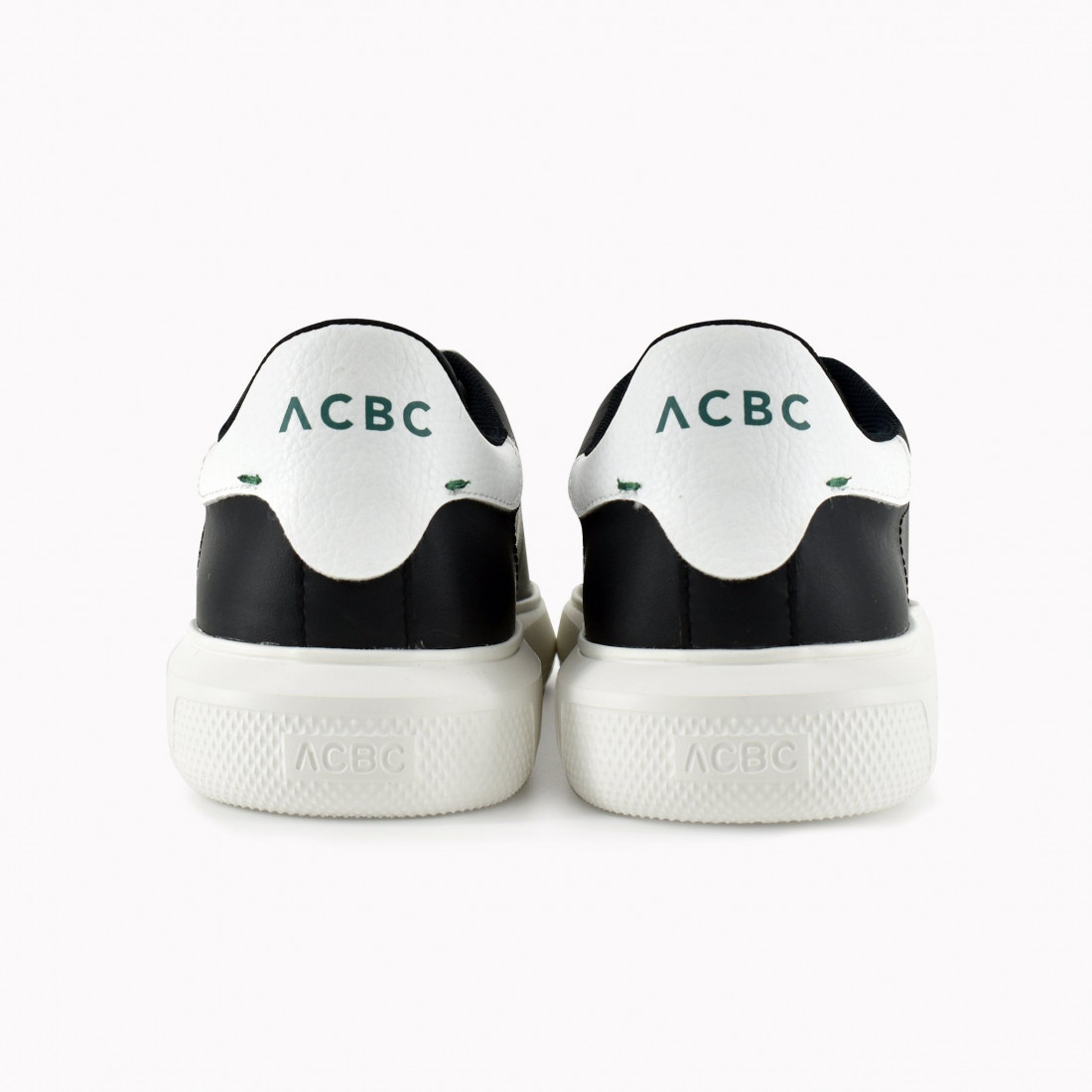Sneaker vegana ACBC BioMilan nera in materiali riciclati