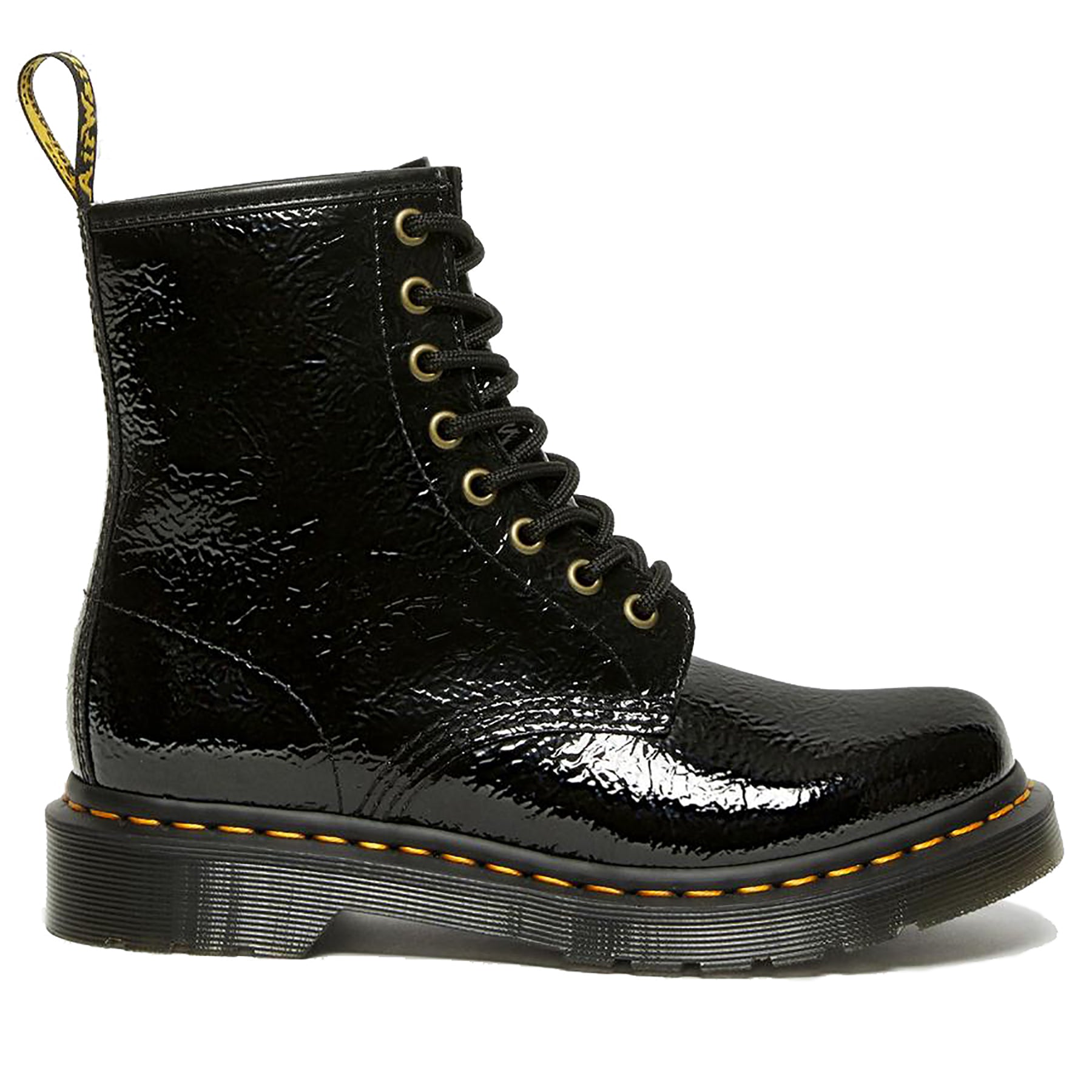AI22---drmartens---1460BLACK DISTRESSED PATENT