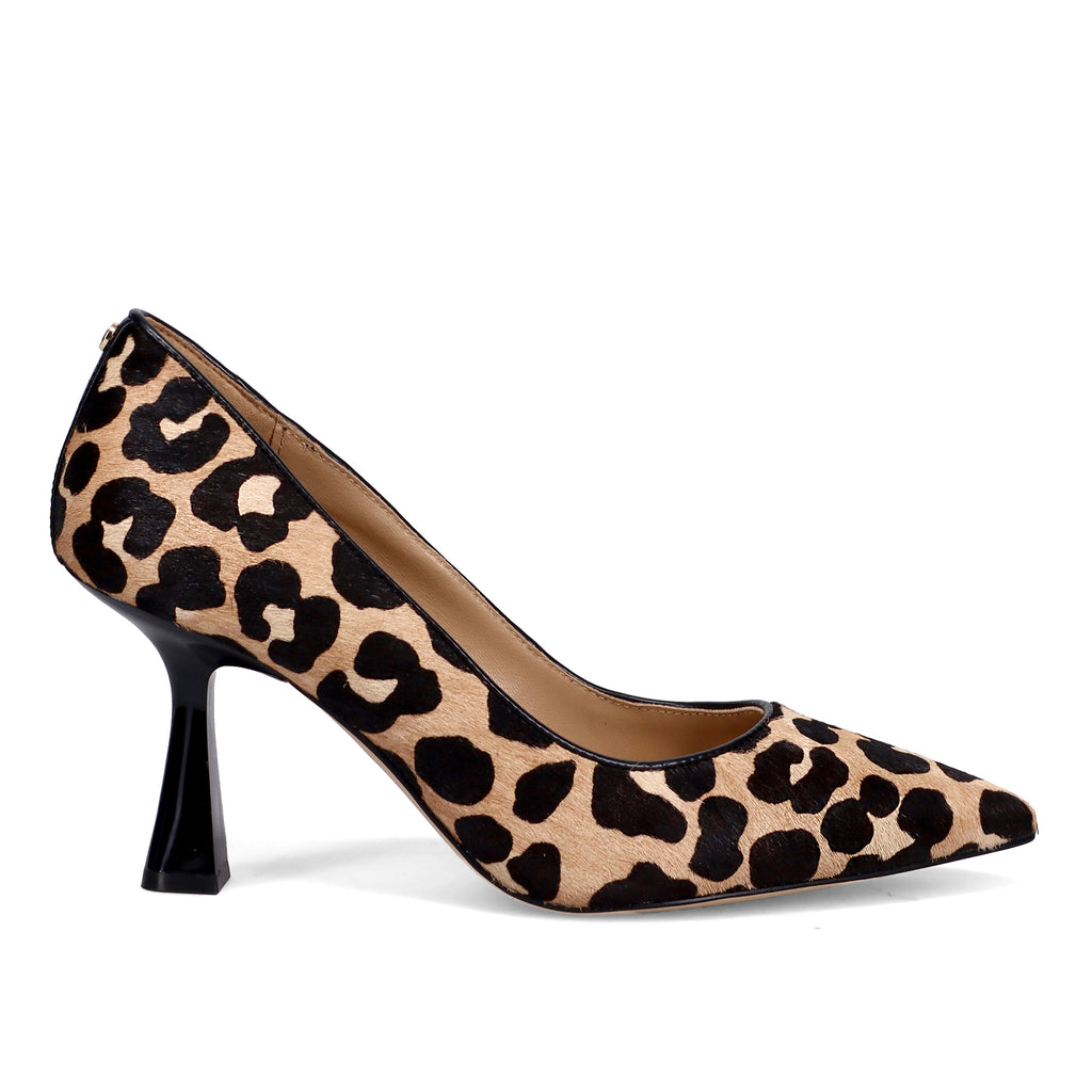 MICHAEL KORS: Décolleté Michael Kors Clara Mid in cavallino maculato