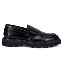 Loafer pelle nera