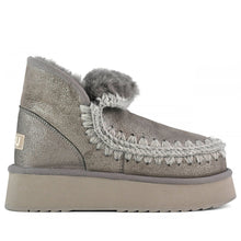 Mini eskimo platform boot dust iron