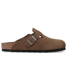 Boston plantare morbido pelle scamosciata - dark tea tonal