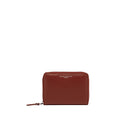 Gianni Chiarini: Portafoglio portamonete Gianni Chiarini in pelle rosso mattone con zip