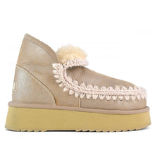 Mini eskimo platform boot special leather
