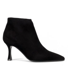 Tronchetto suede nero