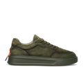 BARRACUDA: Sneaker slip on da uomo Phoenix in camoscio aerografato verde militare