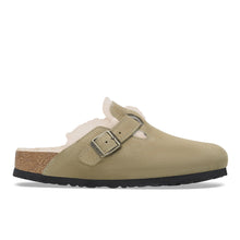 Boston suede pelliccia di agnello taupe