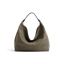 Plie borsa hobo medium clay grey/nero