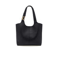 COCCINELLE: Borsa shopping large da donna Coccinelle C-Easy in pelle con grana nera