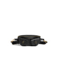 COCCINELLE: Marsupio da donna piccolo Mavery Pocket in pelle martellata nera