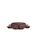 COCCINELLE: Marsupio da donna piccolo Mavery Pocket in pelle martellata bordeaux