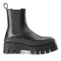 COPENHAGEN: Stivaletto chelsea da donna CPH686 in pelle nera con maxi suola