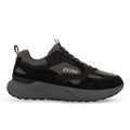 EXTR4: Sneaker da uomo Kaizen in tessuto tecnico idrorepellente e suede nero