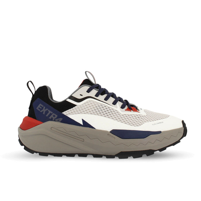 EXTR4: Sneaker da uomo Kaizen in tessuto tecnico bianco e blu con membrana GORE-TEX®