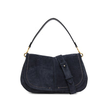 Helena round grande blu notturno