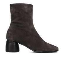 Iris tacco 5 camoscio carbone
