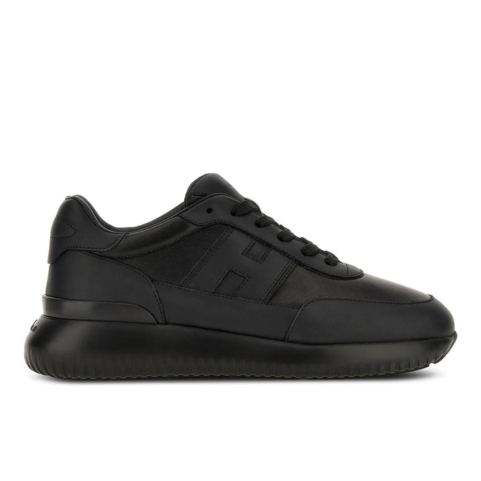 Hogan: Sneakers da uomo Interactive³ in morbida pelle nappata nera