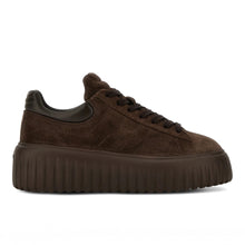 H-stripes suede marrone