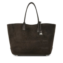 Shopping address media suede marrone