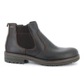 IGI&CO: Stivaletti da uomo in pelle marrone e fodera GORE-TEX® con zip ed elastico