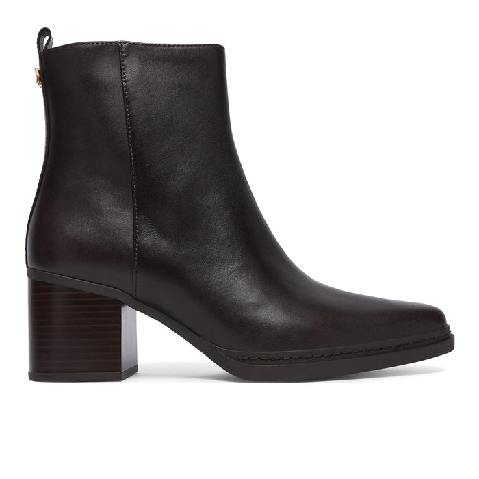 MICHAEL KORS: Stivaletto da donna Michael Kors Lex in pelle marrone scuro con tacco comodo