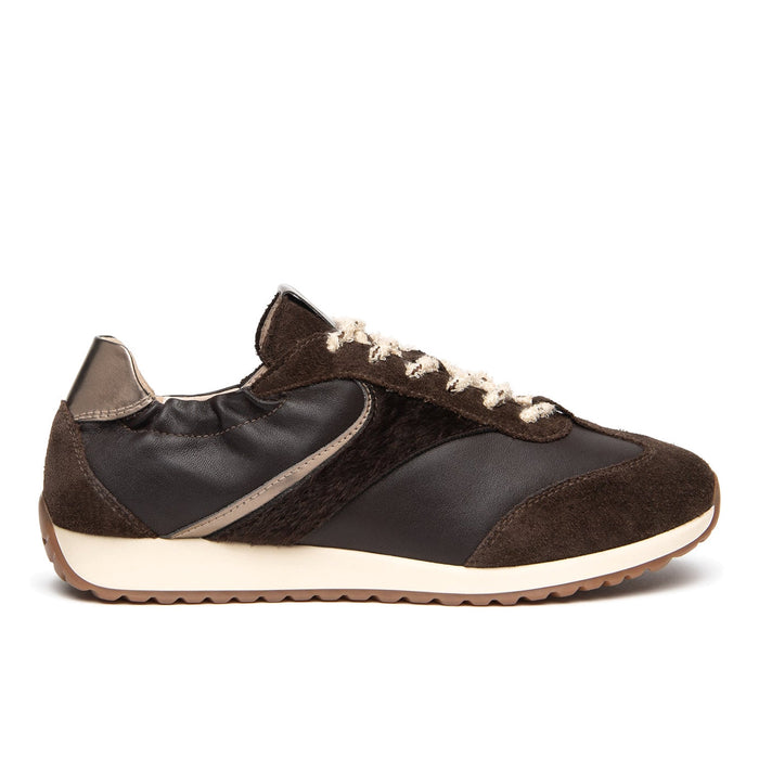 NeroGiardini: Scarpa casual da donna in morbida pelle marrone