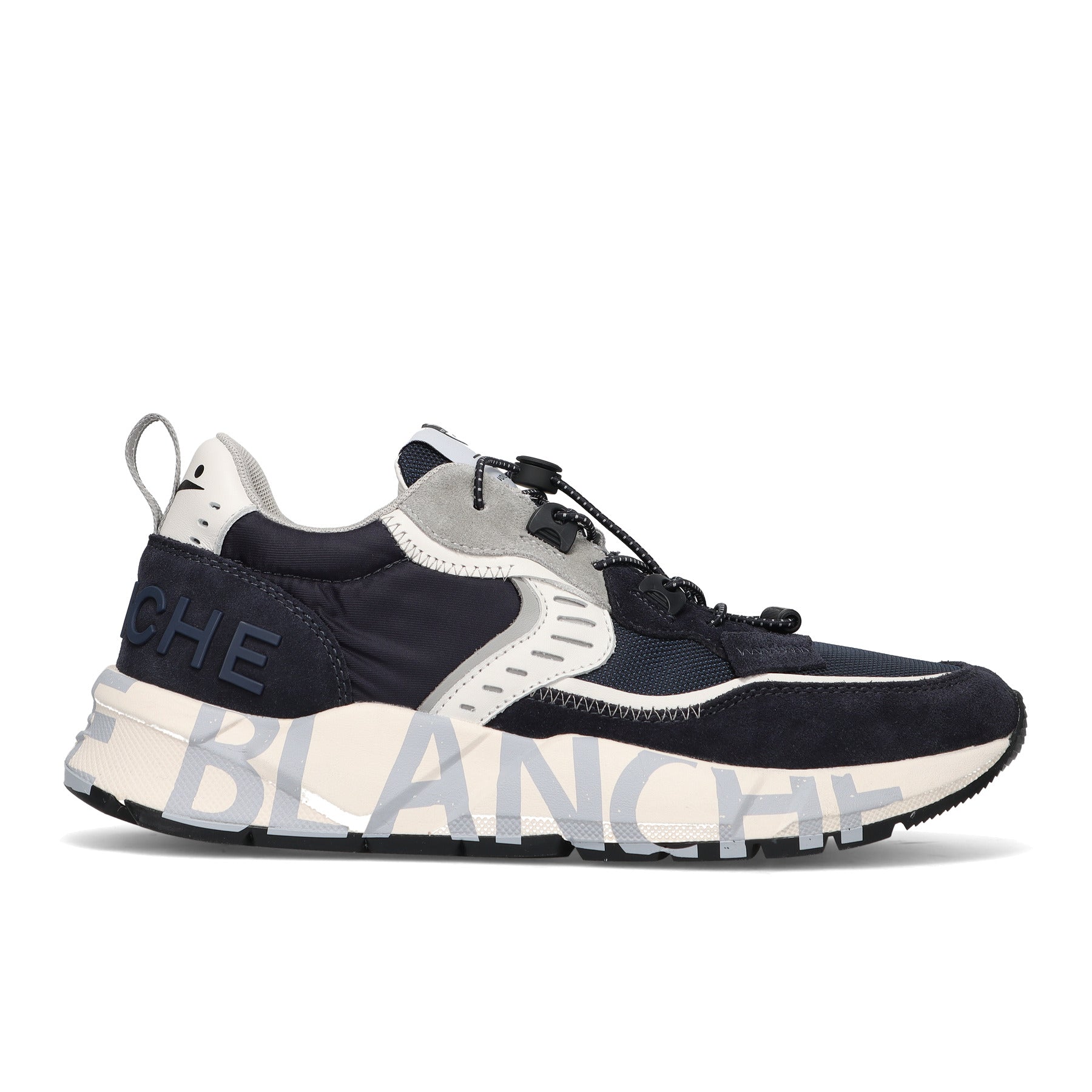 Voile Blanche: Sneaker da uomo Club 01 North Sails in camoscio e tessuto tecnico blu