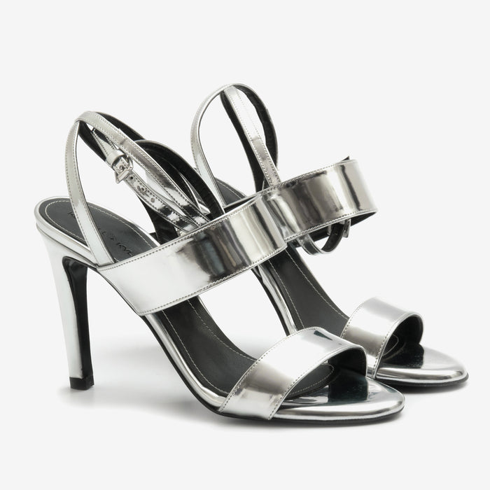 Sandali kendall+kylie mikella argento specchio