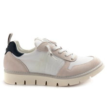 Sneaker uomo panchic p05 in nylon e suede bianco