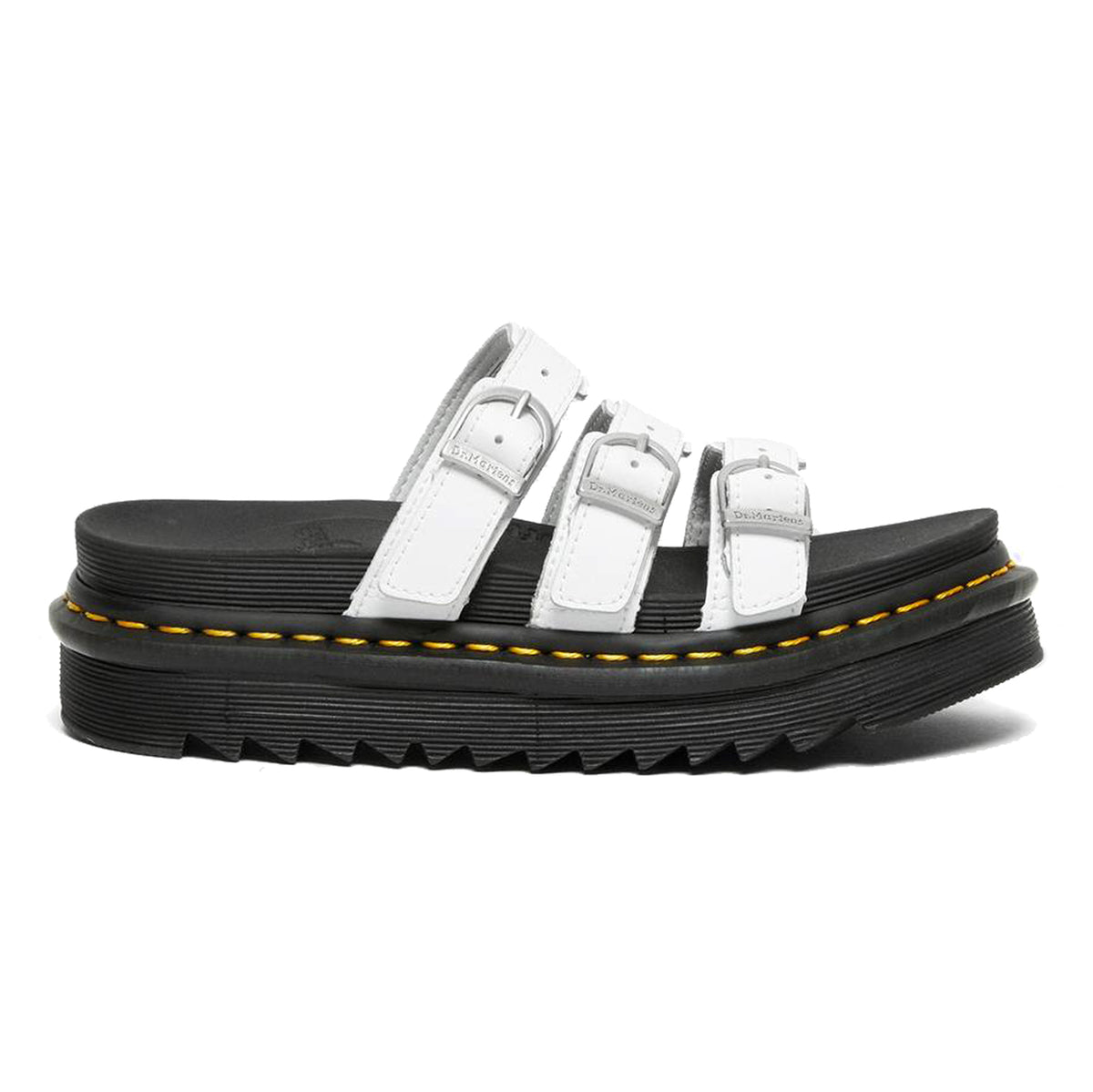 PE22---drmartens---BLAIRE SLIDEWHITE HYDRO LEATHER