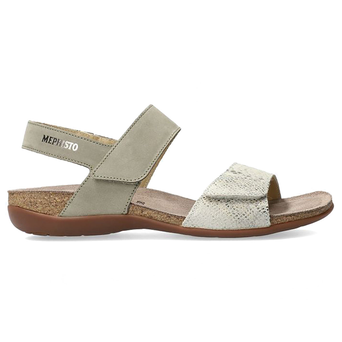 MEPHISTO: Sandalo da donna Mephisto Agave verde chiaro in pelle
