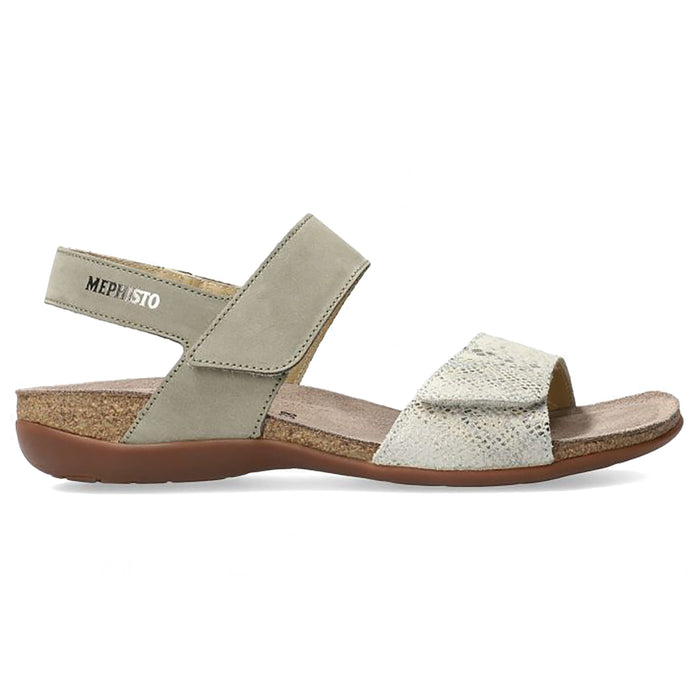 MEPHISTO: Sandalo da donna Mephisto Agave verde chiaro in pelle