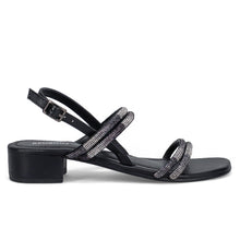 Strass nero argento