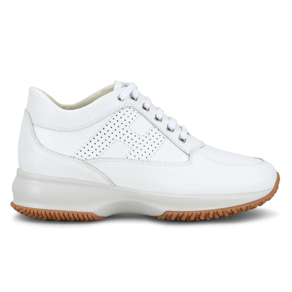 Hogan: Sneakers da donna Hogan Interactive bianca con H forata