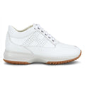 Hogan: Sneakers da donna Hogan Interactive bianca con H forata