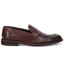 Penny loafer sfoderato cacao
