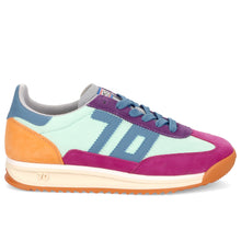 Barkley jogger multi suede fucsia orange