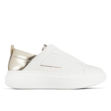 Wembley slip-on white gold
