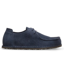 Utti lace pelle scamosciata new navy