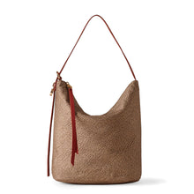 Prive secchiello medium beige/red papaya