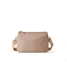 Eco line double zip small sabbia