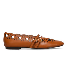 Risako ballet flat cognac
