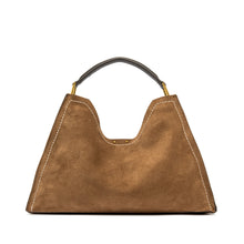Aurora suede caramello