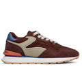 HOFF: Sneaker da donna Hoff City in suede e nylon marrone cioccolato