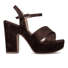 Platform suede moro