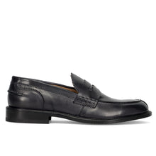 Penny loafer delavè nero